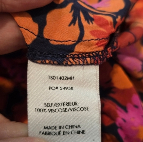 Derek Lam 10 Crosby Liona Lace Trimmed Skirt In Red Viscose Size 8 - Picture 10 of 12